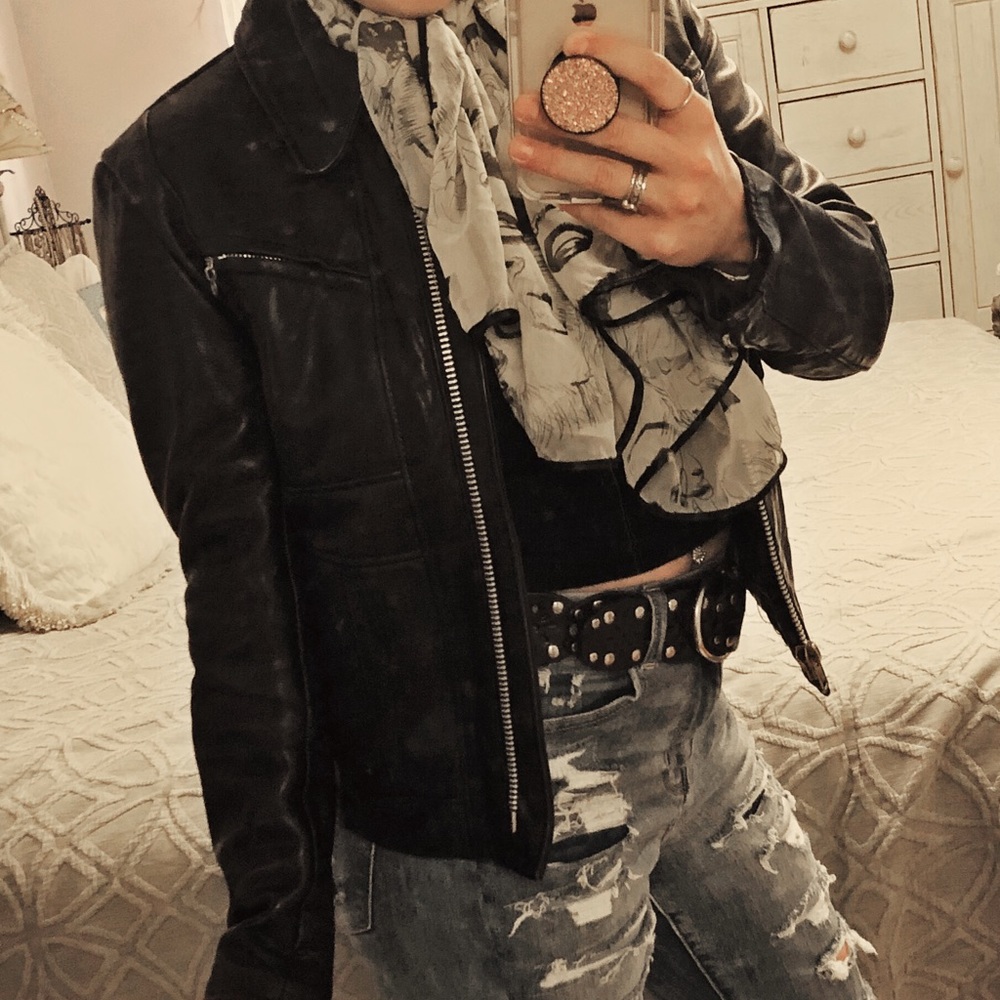 Schott vintage genuine leather jacket